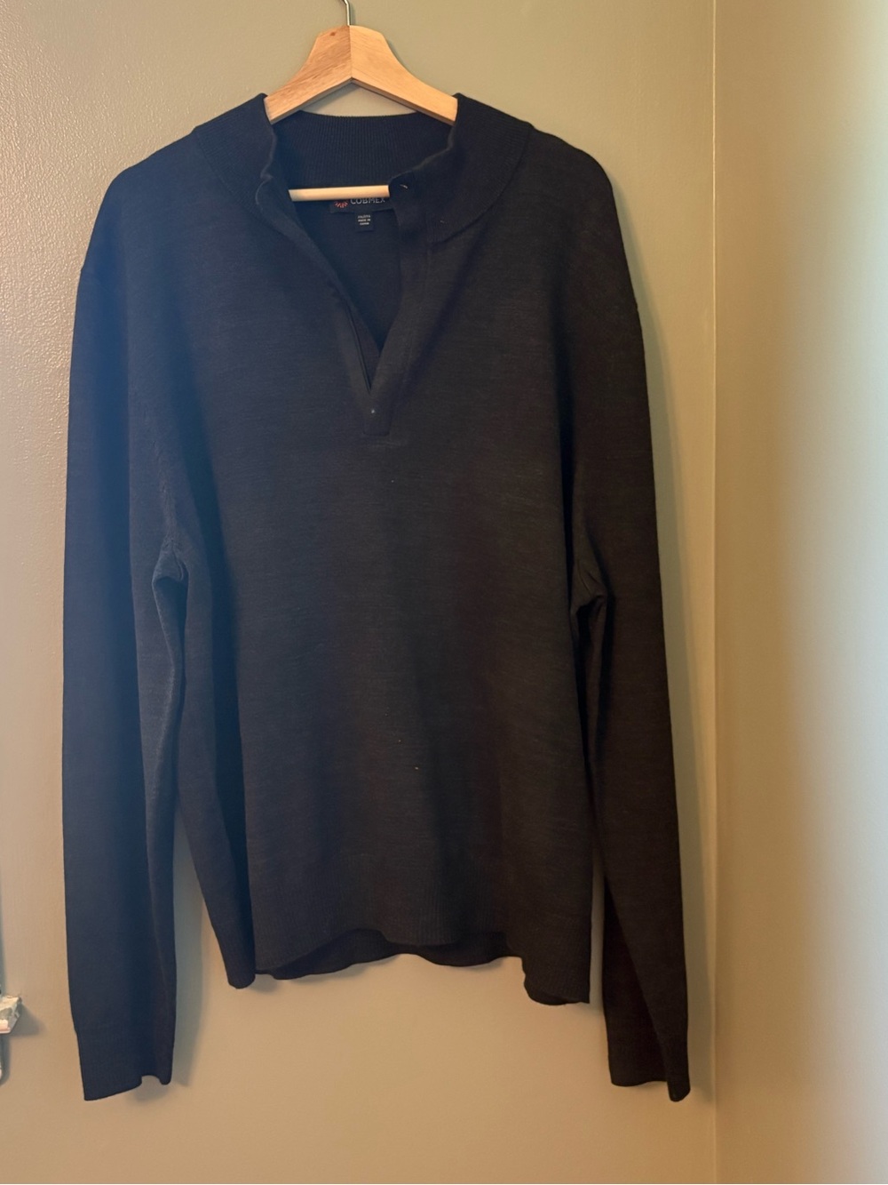 Cobmex Unisex Crewneck Zip Sweater